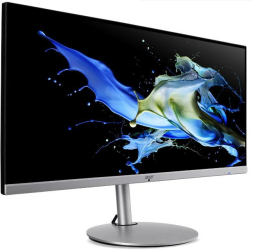 curbat Acer 34" IPS 4ms CB343CURDb, UWQHD (3440x1440), HDMI, DisplayPort, Boxe, Camera Web, negru - imagine 1