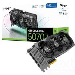 Placa video PNY GeForce RTX 5070 Ti Triple Fan OC 16GB GDDR7 256-bit DLSS 4.0 