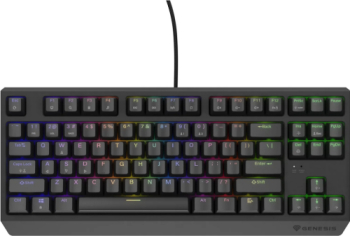 Tastatura Genesis Thor 230 TKL RGB LED USB Black 