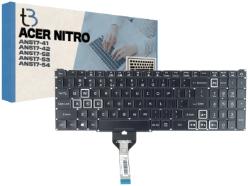 Tastatura Tradebit QWERTY US iluminare RGB set pentru modele AN517 AN515 