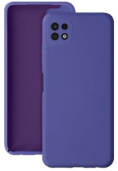 Husa protectie Flippy pentru Samsung A22 5G Liquid Silicone Mov 