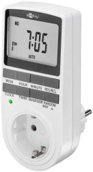Priza programabila digitala pentru interior 3680W Goobay 50374 