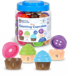 Set sortat si numarat - Mini Briose 