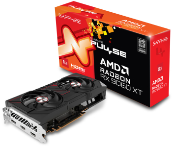 Placa video SAPPHIRE PULSE AMD Radeon RX 9060 XT 8GB GDDR6 128 bit