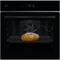 Cuptor incorporabil AEG TE7PB63ZAB Control Wi-Fi Grill Afisaj TFT Touch Autocuratare pirolitica Electric 71 l Clasa A++ Negru 