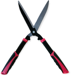 Gardanica foarfeca de gradina pentru gard viu si ramuri de arbusti 56 cm negru 