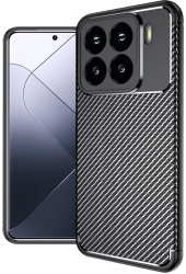 Husa pentru Xiaomi 15 - Techsuit CarbonFiber - Black 