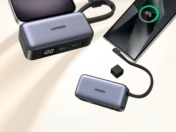 Ugreen 22.5w powerbank cu stand fast incarcare pentru itelefon 