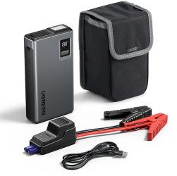 Ugreen car jump starter &ndash powerbank and air compressor portable battery booster 