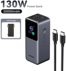 Ugreen pd3.0 powerbank fast incarcare baterie externa pentru tableta - 130w 