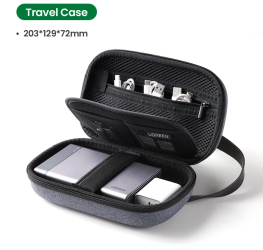 Ugreen powerbank and hard disk storage case pentru ssd/hdd and usb - travel case 