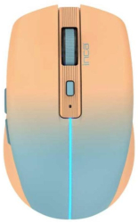 Mouse Inca IWM-511RT 800-1600 dpi Wireless 2.4 GHz Bluetooth USB (Portocaliu/Albastru) 
