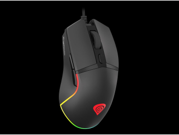 Mouse Gaming Genesis Krypton 220 iluminare RGB USB (Negru) 