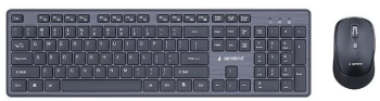 Set tastatura si mouse Gembird KBS-WCH-04 Wireless 2.4 GHz USB (Negru) 