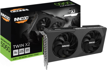 Placa video INNO3D nVidia GeForce RTX 5060 Twin X2 8GB GDDR7 128 bit 