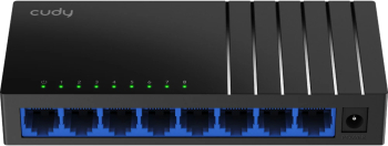 Switch Cudy GS108D 8 porturi Gigabit negru