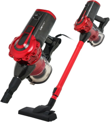 Aspirator vertical si de mana Clatronic 2in1 Eco-Cyclon rosu 