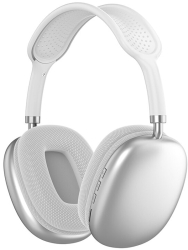 Casti On Ear Wireless MRG MP9 Bluetooth 5.1 MicroSD Radio Slot card Jack 3.5 USB C Efect de sunet HiFi Gri 