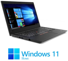 Laptop Lenovo L580 Quad Core i5-8350U 16GB DDR4 256GB SSD FHD Win 11 Home 