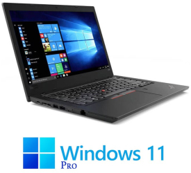 Laptop Lenovo L580 Quad Core i5-8350U 16GB DDR4 256GB SSD FHD Win 11 Pro