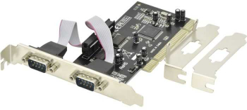 Placa extensie PC interfata PCI - chipset MCS9865 RS232 D-Sub 9pin tata x2 DIGITUS DS-33003 