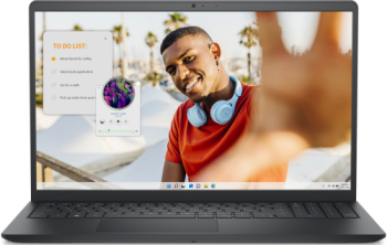 Laptop Dell Inspiron 3535 AMD Ryzen 7 7730U 15.6 inch RAM 16GB SSD 1TB AMD Radeon Graphics Linux Carbon Black
