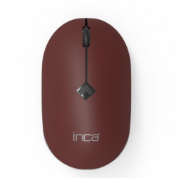 Mouse Inca IWM-231RB 1000-1600 dpi Wireless 2.4GHz USB (Maro/Negru) 