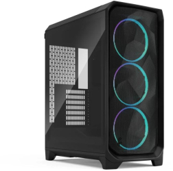 Carcasa Fractal Design Meshify 3 Black RGB TG Light Tint Middle Tower tempered glass Negru
