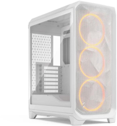 Carcasa Fractal Design Meshify 3 White RGB TG Clear Tint Middle Tower tempered glass Alb 