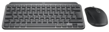 Kit Tastatura si Mouse LOGITECH MX Keys Mini White LED Bluetooth Layout US (Gri)