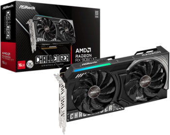 Placa video ASRock AMD Radeon RX 9060 XT Challenger OC 16GB GDDR6 128 bit 