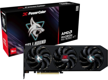 Placa video PowerColor AMD Radeon RX 9060 XT Hellhound OC 16GB GDDR6 128 bit 