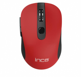 Mouse Inca IWM-233RK 800-1600 dpi Wirless 2.4 GHz USB (Negru/Rosu) 