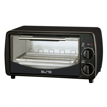 Mini cuptor Elite EMO-2509 650W 7 l 2 incalzitoare cu cuart De la 100 la 250C Temporizator 30 min Negru 
