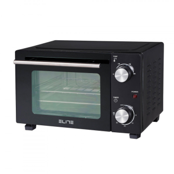 Mini cuptor Elite EMO-2510 800W 10 l 2 incalzitoare De la 90 la 230C Temporizator 30 min Negru 