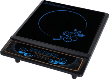 Plita cu inductie simpla Elite EIP-1252M 1500W control tactil afisaj LED protectie la supraincalzire neagra 