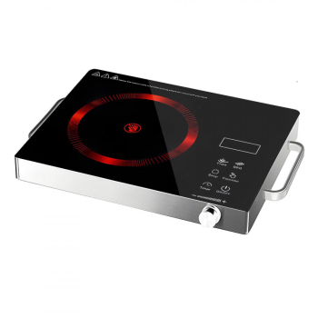 Plita cu infrarosu Elite EFP-1255P 2200W Control tactil Afisaj LED Temporizator Negru/gri 
