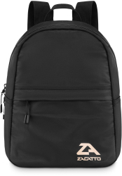 Rucsac pentru femei Zagatto Active 31x25x10 cm Negru Buzunar laptop tableta Ergonomic Bretele ajustabile Potrivit pentru scoala si p 