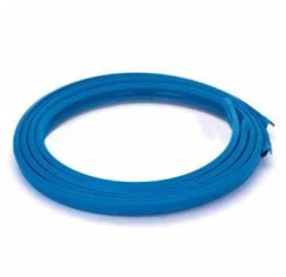 Set Inele Protectie Jante din Plastic Flexibil Universale Culoare Albastru 