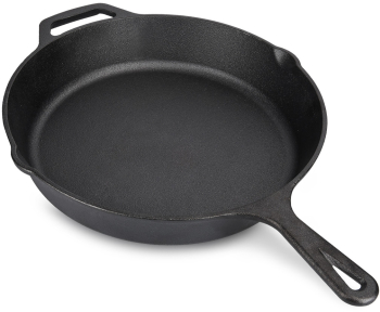 Tigaie din fonta Navaris - 30 cm - negru 48585.01 