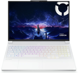 Laptop Lenovo Legion 7 16IAX10 Intel Core Ultra 9 275HX 16 inch RAM 32GB SSD 1TB nVidia GeForce RTX 5060 8GB No OS White 