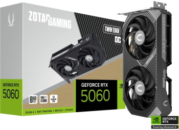 Placa video Zotac nVidia GeForce RTX 5060 Twin Edge OC 8GB GDDR7 128 bit 