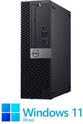 Calculator Dell OptiPlex 5060 SFF Hexa Core i5-8500 16GB DDR4 SSD Win 11 Home 