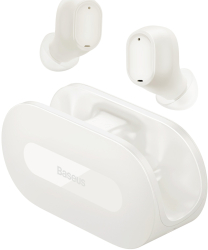 Casti wireless Baseus Bowie EZ10 True Wireless Bluetooth 5.3 Alb 