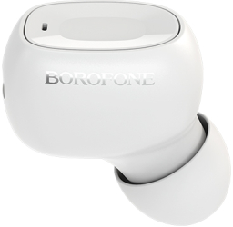 Casti Wireless Borofone BC28 Shiny In-Ear Bluetooth 5.0 Alb 