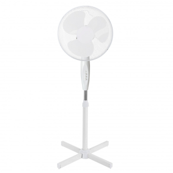 Fan Elite EHSF-0365 45W 40 cm 3 viteze 3 palete Grila din otel Alb 