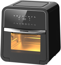 Friteuza cu aer cald Heinner HAF-B12BK2000 2000w functie cuptor 12l digital 8 programe negru 