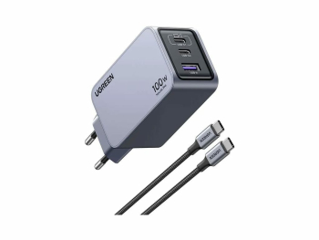 Incarcator de retea Ugreen USB-C Negru/Gri 