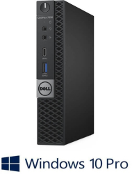 Mini PC Dell OptiPlex 7050 Quad Core i7-7700T 16GB DDR4 256GB SSD Win 10 Pro 