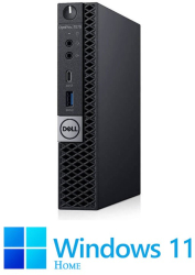 Mini PC Dell OptiPlex 7070 Octa Core i7-9700T 16GB 256GB SSD Win 11 Home 